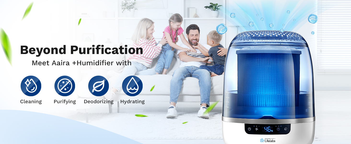 Amazon.com: Air Purifier and Humidifier Combo, Air Purifier for